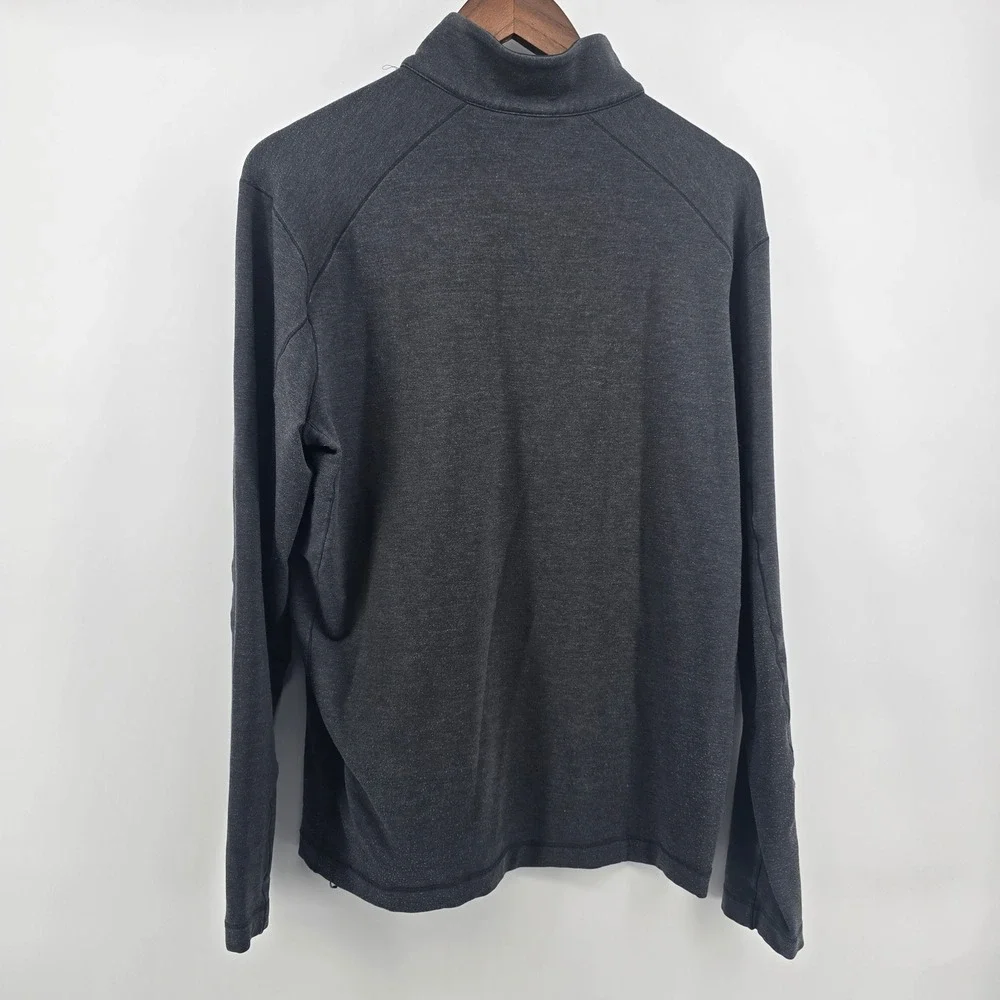 Nike Alabama Crimson Tide Dri-FIT Quarter Zip Pullover Charcoal Gray Mens Medium